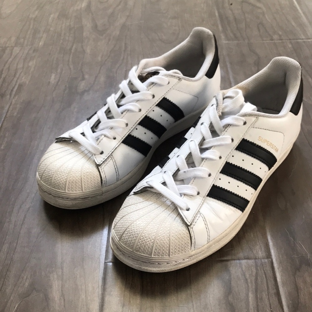 Adidas Superstar Black and White